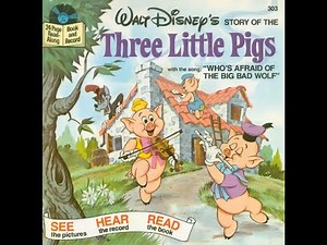 Disney Three Little Pigs read along