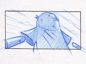 Oedipus Storyboards (2003) all our original sketches