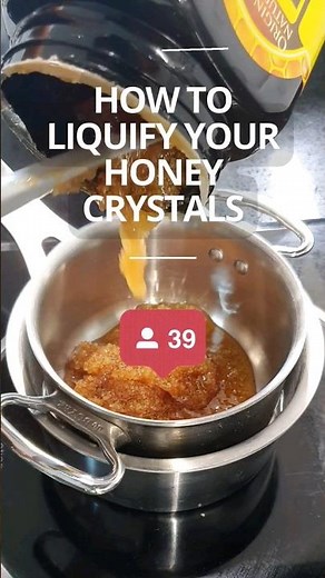 How to Liquify your Honey Crystals? How to use the Bain Marie Method