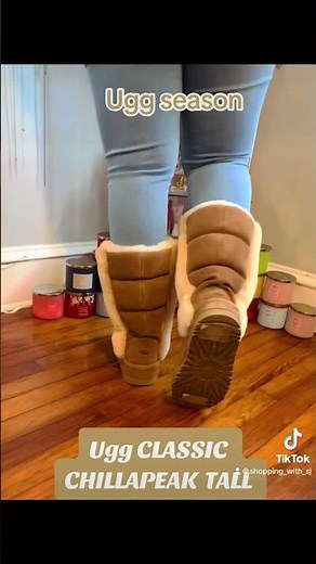 Ugg classic Chillpeak tall chestnut boots •will keep your feet warm •comfy cute boots for the winter