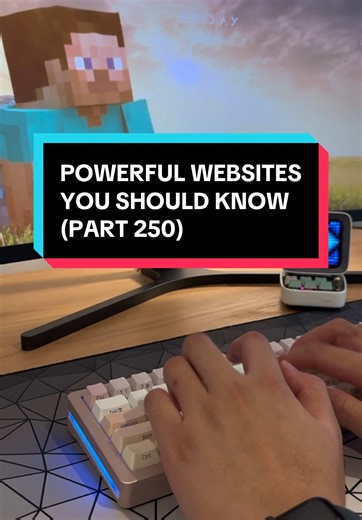 Powerful websites you should know (part 250) #minecraft #minecraftmods #pcgaming #minecraftshaders #websitesyouneed #powerfulwebsites #fyp