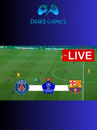 Watch PSG vs Barcelona LIVE | UEFA Champions League 23/24 | Match today Subscribe to the channel and enable notifications bell PSG vs Barcelona - UEFA Champions League 23/24 Want to watch the match between PSG vs Barcelona live with visuals? Below is the official broadcast of the match. PSG vs Barcelona live, official broadcast on YouTube: https://www.youtube.com/@geglobo This video is a gameplay of Efootball PES 2021, which simulates the PSG vs Barcelona match, taking place in the UEFA Champion