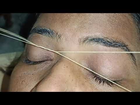 ✨ Perfect Eyebrow Threading Tutorial | Salon Style Brows At Home | Easy Tips & Tricks ✨