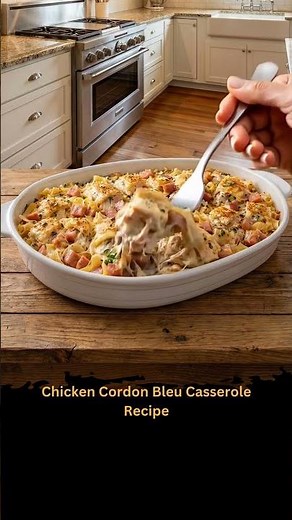 Chicken Cordon Bleu Casserole Recipe