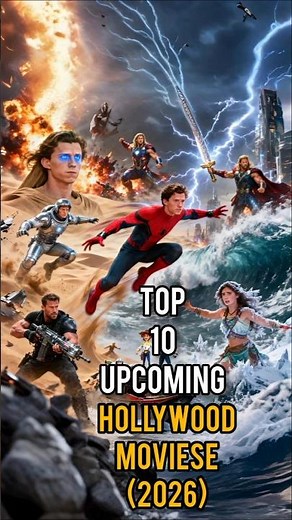 TOP 10 UPCOMING HOLLYWOOD MOVIES 2026 | BIGGEST MOVIE RELEASES YOU CAN’T MISS#UpcomingMovies2026