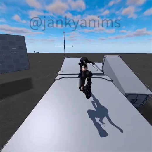 Tachyon Flow, the parkour game by @jankyanims, just got new fluid pole launch animations.Learn more and wishlist: https://t.co/QIis1EeIjW
