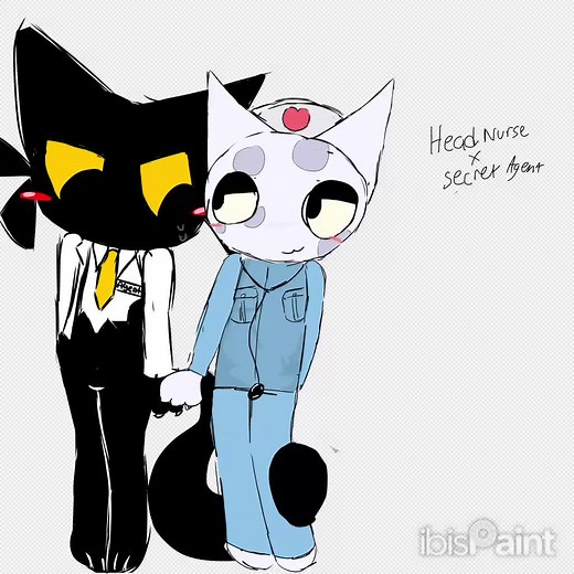 Secret Agent & Head Nurse Animal Hospital Art Collab Roblox