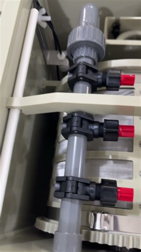 Intelligent Koi Fish Pond Rotary Drum Microfiltration Machine#koi #koifish