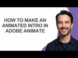 How to Make an Animated Intro In Adobe Animate - KevinHowTo
