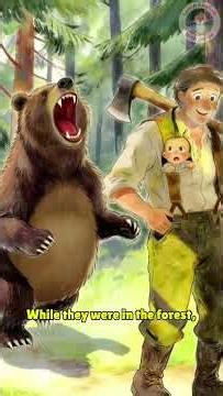 Tom Thumb and the Big Bear 🐻 | Easy Story in Slowly English for Kids