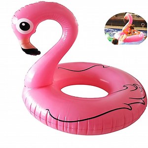 Pink Flamingo Swimming Ring Summer Inflatable Pool Float - Walmart.ca