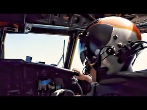 C-2A Greyhound Takeoff/Landing & Cockpit Video • Slow Motion