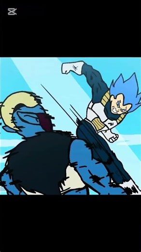Vegeta SSJ BLUE EVOLUTION vs Moro 🔥 #dragonball #dragonballsuper # vegeta