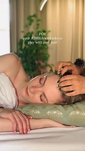 ASMR scalp massage 💆🏻‍♀️ to fall asleep to #asmr #hairbrushing #relax #tingles #hairplay #asmrrealperson #asmrmassage #asmrhairplay | ZenHeads ASMR