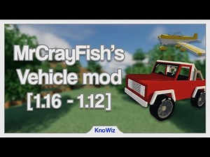Des véhicules à GOGO ! MrCrayfish's Vehicle Mod - Présentation de mod [FR]