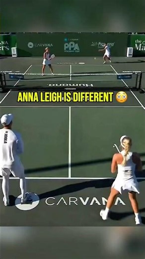 Anna Leigh Waters Just Did The Impossible 🤯🏓 #pickleball #sports #viral #annaleighwaters