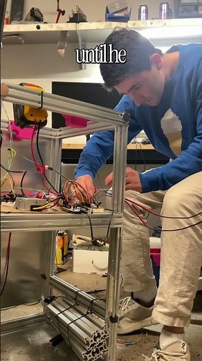 he makes robots for mr beast #robotics #science #startups #builder