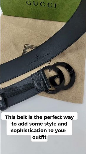 New Gucci Belt 2023 Black Buckle Marmont Sale Authentic Unboxing Review from Craycoolstyle USA Store