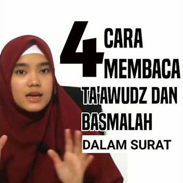 Ustadzah Nabilah - HOW TO READ TA'AWUDZ AND BASMALAH #islamicstudy #studytajwid