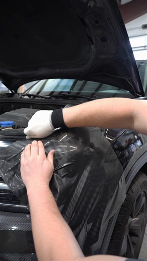 Installer POV using @pidppf dry apply PPF. Give it a try by clicking the link in the comments | CW Wraps