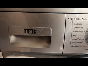 How to remove IFB front load washing machine detergent drawer/detergent dispencer for easy cleaning