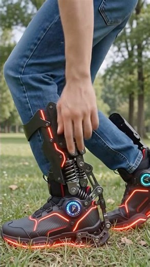 Who Needs Superpowers When You Have These Shoes🕷️🕸️ #spiderman #transformation #futuretech