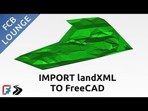 Import landXML to FreeCAD | Road Workbench