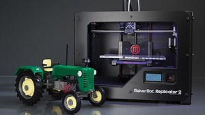3D printer: MakerBot Replicator 2