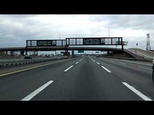New Jersey Turnpike (Exits 13 to 14) northbound (Truck Lanes)