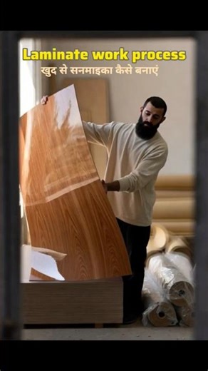 Complete Laminate Work Process Step By Step Real Carpenter Factory Finish