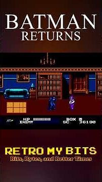 Batman Returns NES – Brutal, Cold, and Underrated ❄️💥 #retrogames