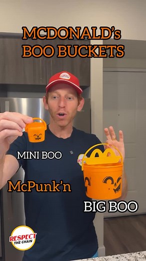 BOO BUCKETS 2025 Edition are BACK at McDonald’s! 👻🎃 This year’s five-design drop includes: 🟥 Red Zombie Bucket (NEW 2025) ⬛ Black Cat Bucket (NEW 2025) 🟧 Pumpkin (McPunk’n) — featured in this video 🟩 Goblin (McGoblin) ⬜ Ghost (McBoo) They’re landing October 21, 2025, for a limited time at participating locations nationwide. First launched in 1986, these cult-favorite Halloween Happy Meal buckets made a comeback in 2022 — and this year they’re spookier than ever. In this video we’re showcasi