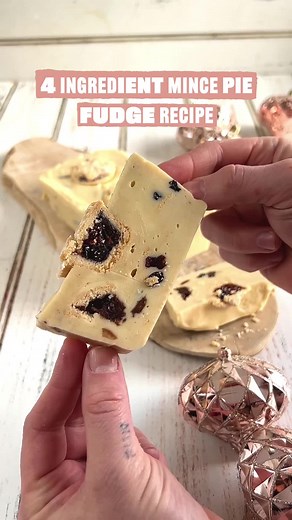 Easy Mince Pie Fudge Recipe for Christmas Delights