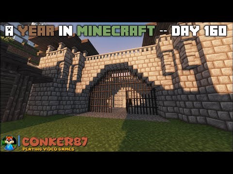 The Portcullis Project | Day 160 – A Year In Minecraft