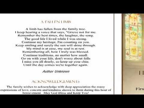 Funeral Poems