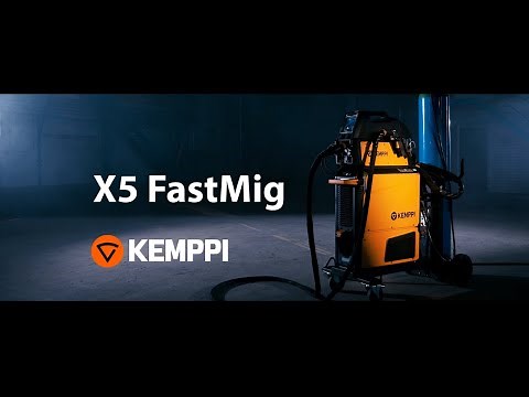 Kemppi - X5 FastMig and the extraordinary arc welding productivity