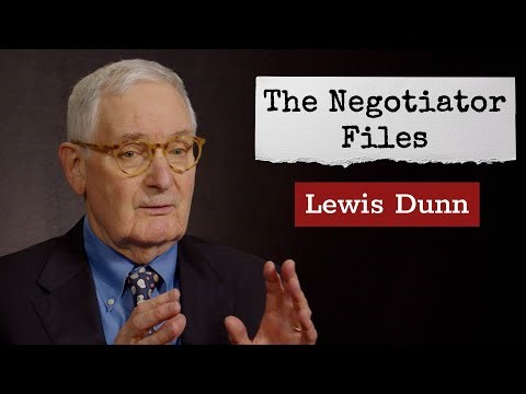 The Negotiator Files: A Conversation with Lewis Dunn