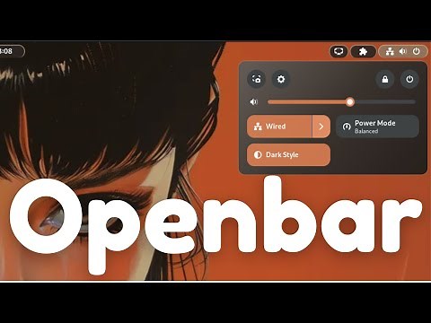 OpenBar: The Ultimate GNOME Customization Tool!