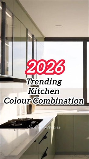 Trending Kitchen Color Combinations for 2026 🎨✨ | Modern Kitchen Color Ideas