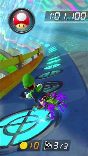 Water Park 200cc World Record FINAL LAP #mk8dx #mariokart #mariokart8deluxe #worldrecord #speedrun