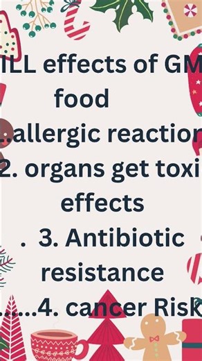 HARMFUL EFFECTS OF GENETICALLY MODIFIED FOOD.