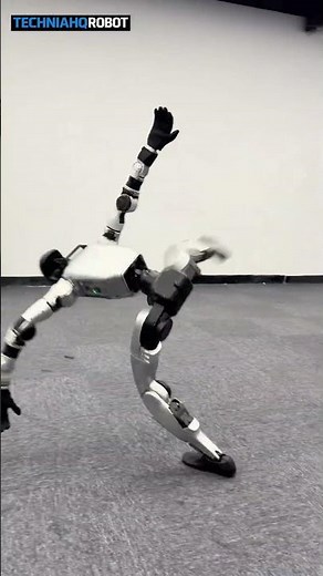 Unitree G1 Humanoid Robot Performs a Cartwheel | AI Robot Agility Demo