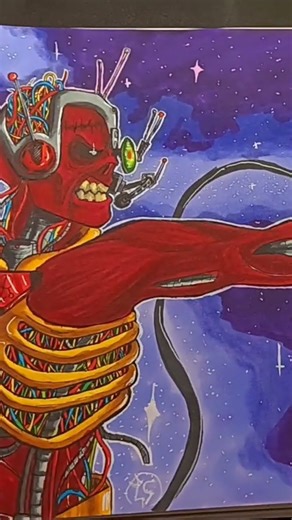 New Video! #ironmaiden #eddiethehead #Eddie #artist #drawing #ironmaidendrawing