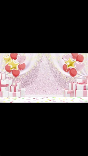 OBS向け背景素材のご紹介🎈 #obs #配信素材 #birthday #お祝い #誕生日