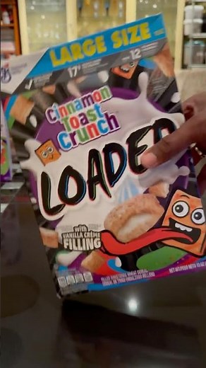 unboxing cinnamon toast crunch loaded cereal #asmr