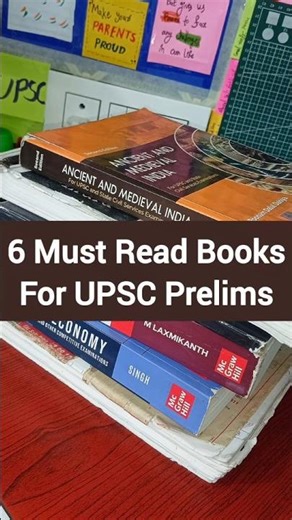 Must Read Books For UPSC Aspirants | UPSC Booklist | UPSC Prelims #upsc #upscexam #upsc2026 #shorts