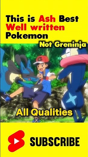 This is Ash Best Well written Pokemon #shorts #pokemon