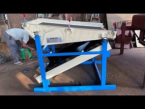 Vibratory Sand Screening Machine