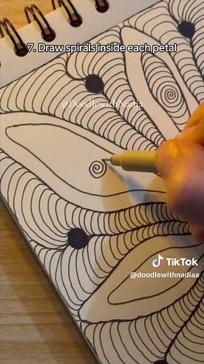 Relaxing Doodle Tutorial: Zen Petal Art Ideas