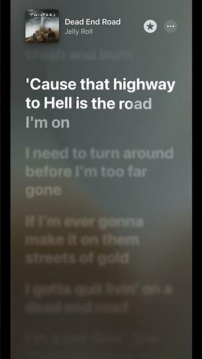 Dead End Road by Jelly Roll #music #songlyrics #song #lyrics